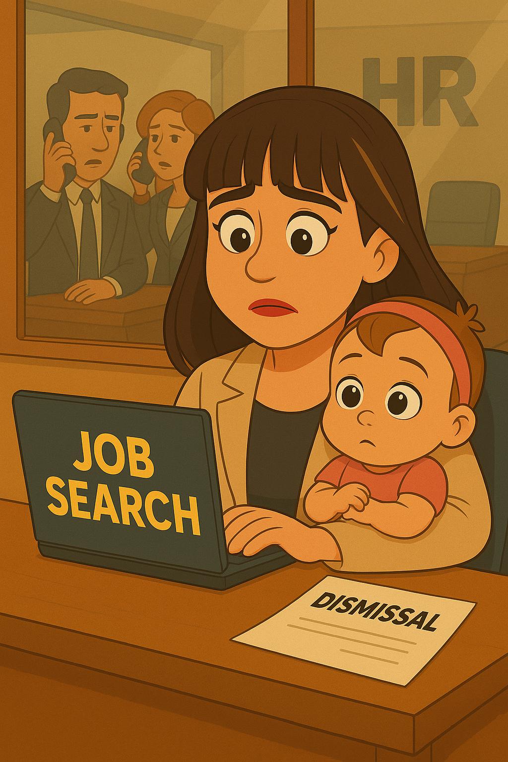 Hablar mal de una antigua trabajadora…